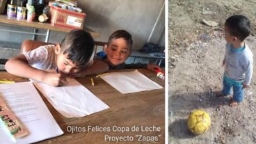 La organización Copa de Leche Ojitos Felices VGG y una nueva iniciativa solidaria.