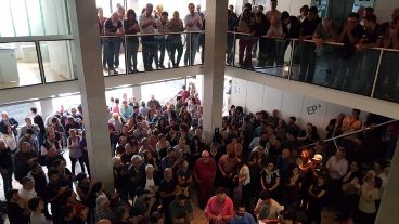 La asamblea definió por unanimidad la medida de fuerza.