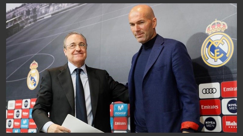 Con Zidane, Real Madrid estuvo invicto durante 40 partidos en todas las competiciones.