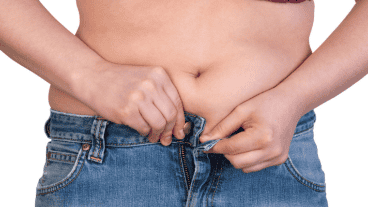 Los compuestos químicos producidos por las bacterias intestinales regulan la acumulación de grasa abdominal.
