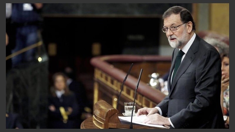 Rajoy fue destituido por el Congreso español.