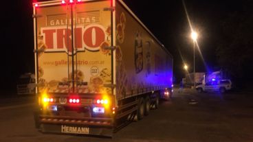 En el camión había 60 kilos de coca.