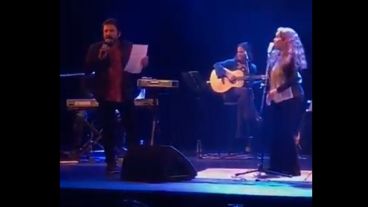 El Turco en una noche muy especial junto a Sandra Mihanovich.