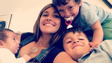 La familia Messi estuvo este sábado en Rosario.