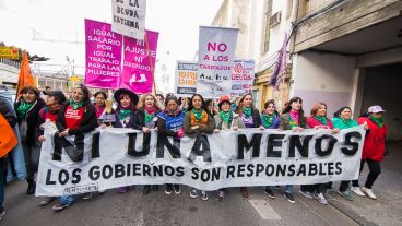 La manifestación avanzará por calle San Luis.