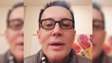 “A km del escenario mesa ShowMatch”, se quejó Marcelo Polino.