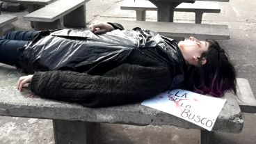 La recreación de las situaciones de violencia de género que dispararon el debate en el Complejo Gurruchaga.