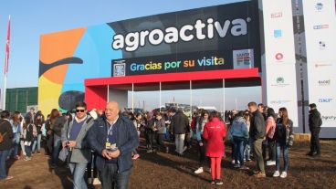 Agroactiva arrancó con gran concurrencia de público.