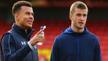 Dele Alli y Eric Dier, dos de los jugadores de Inglaterra que toman mate