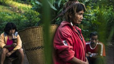 Una de las capturas que integran la muestra fotográfica "Los Guaraní-Mbyá".