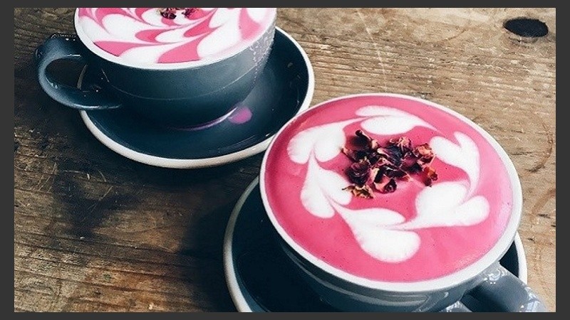 El Pink Latte llegó a sustituir la popularidad del té matcha 