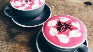 El Pink Latte llegó a sustituir la popularidad del té matcha