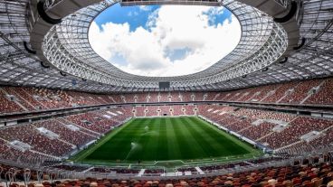 El estadio Luzhniki cobijará la ceremonia inaugural y el primer partido.