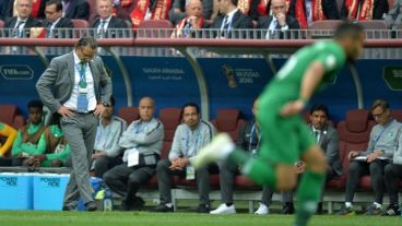 Pizzi quedó muy preocupado tras la derrota de Arabia.