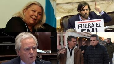 Los legisladores que opinaron sobre los cambios en el gabinete.