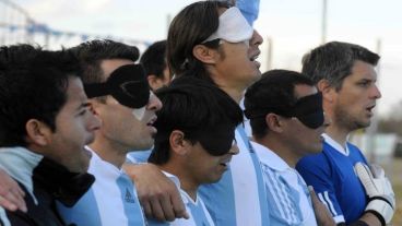 Los Murciélagos, el seleccionado argentino de fútbol para ciegos.