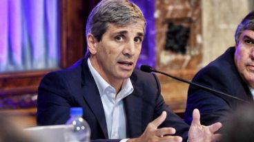 Caputo desembarcó este lunes en el BCRA.