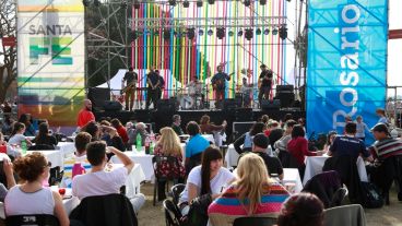 Los escenarios incluyeron varias propuestas musicales.