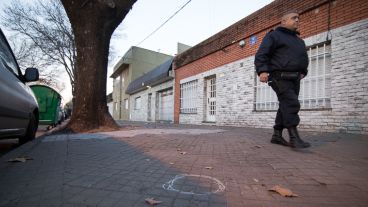 La zona donde anoche ocurrió el nuevo ataque.