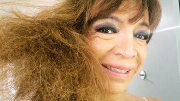 Con mucho humor, se muestra Lizy en Instagram.