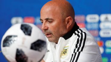 “Mañana vamos a instrumentar un partido de mucho corazón y de mucha fortaleza", dijo Sampaoli.