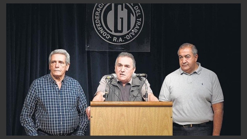 Schmid dejó la conducción de la CGT.