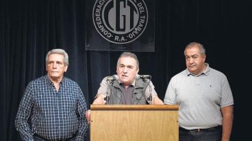 Schmid dejó la conducción de la CGT.