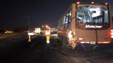 El accidente tuvo lugar esta madrugada.