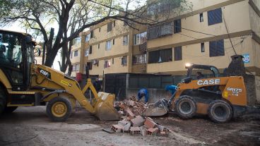 Se demolieron construcciones irregulares.