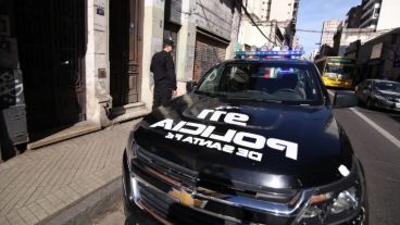 La víctima vivía en la planta alta de Maipú 917.