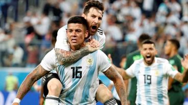 Rojo, Lionel y Agüero, el grito de 40 millones.