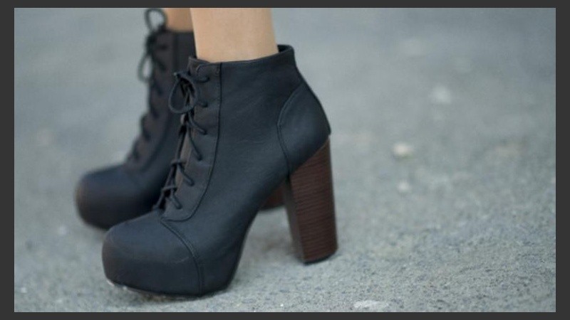 Tacones para un día de invierno.