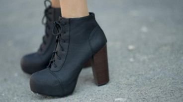 Tacones para un día de invierno.