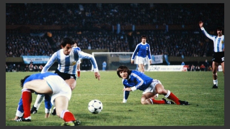 El choque de argentinos y franceses en el Mundial 78.