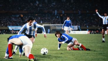 El choque de argentinos y franceses en el Mundial 78.