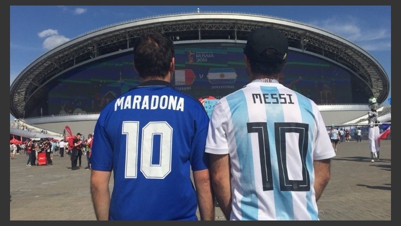 Los argentinos invadieron Kazán.