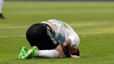 Messi y la frustración de la eliminación.
