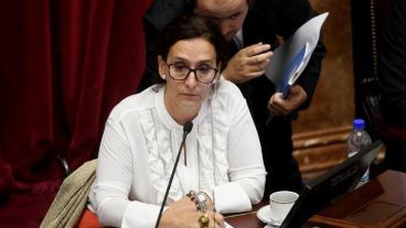 La vicepresidenta Gabriela Michetti.