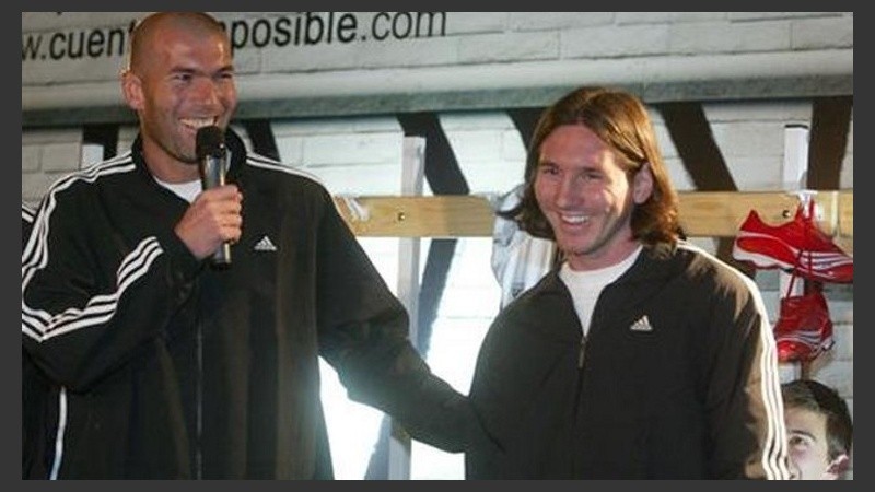 Qué tienen en común Zinedine Zidane y Lionel Messi.
