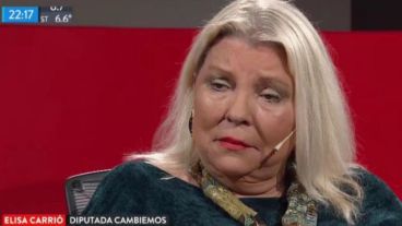 Elisa Carrió renueva la polémica.
