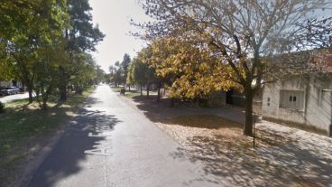 La zona donde ocurrió el violento robo.