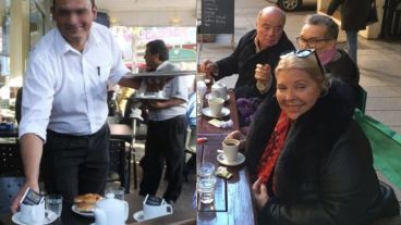 Ni FMI, ni corrida del dólar: Carrió hizo eje en las propinas.