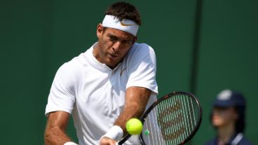 Del Potro no perdió ni un set en lo que va del torneo.