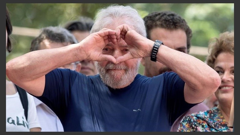 Lula está en prisión desde el 7 de abril.