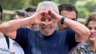 Lula está en prisión desde el 7 de abril.