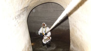 La complejidad de los trabajos implican el uso de maquinaria pesada.