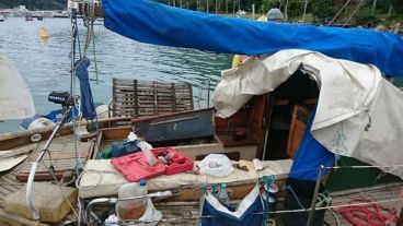 El velero se había extraviado el 26 de junio pasado.