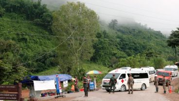 Continúan las tareas de rescate.