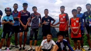 Los niños están sanos y salvos.