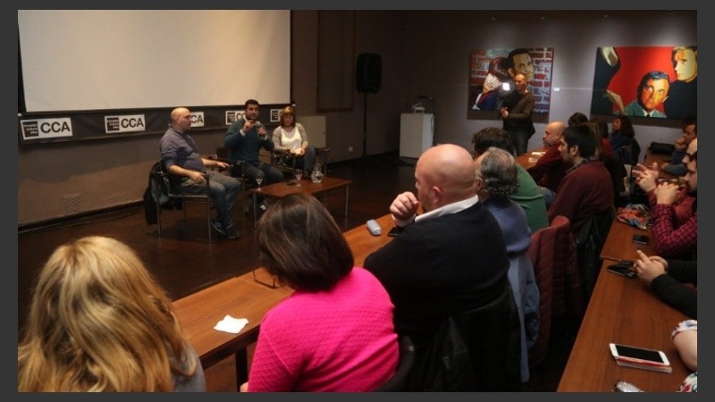 El diputado Marcos Cleri durante la presentación del Informe de Economía Política para Argentina.